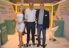 The Agrow team presented their Vigga fertilisers to banana producers.